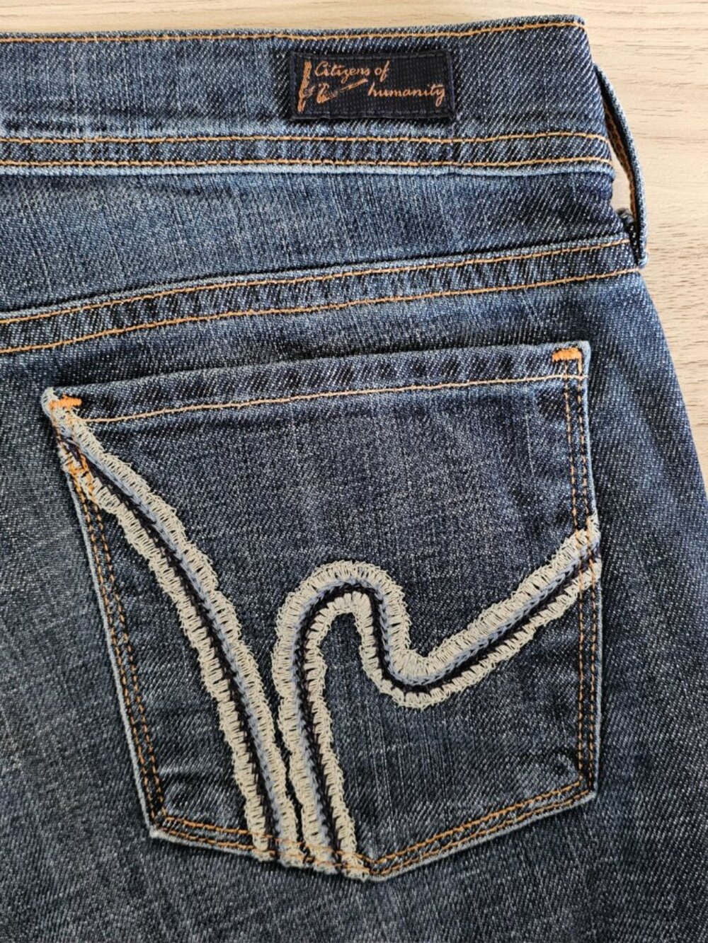Vintage Citizens of Humanity Ingrid Low Rise‎ Flare Jeans 28 EXCELLENT